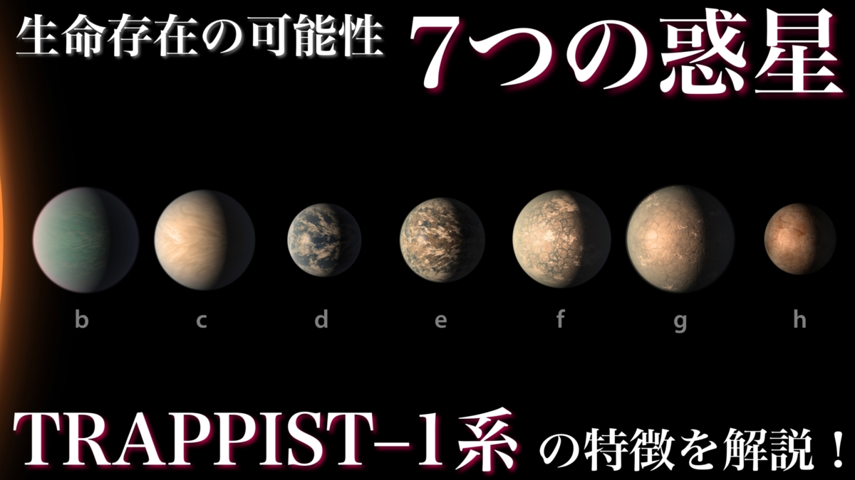 トラピスト1 生命 移住 TRAPPIST-1